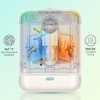 ICUIRE Baby Bottle Washer, Sterilizer & Dryer Pro, Newborn Essential for Parents One-Hand Operation, 4 Sterilize Modes for Baby Stuff, 3.2L Water Tank for Clean Bottles, Pump Part &Pacifiers, Baby Toy