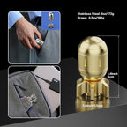 HengLiSam Metal Fidget Toys for Adults, EDC Atomic Bomb Fidget Desk Spinners, Clicker Haptic Adult Toy for Anxiety ADHD, Cool Office Gadgets Gift for Dad Teens, Fidgets Toy for Men and Kill Time