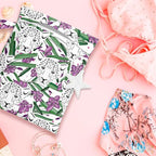 Wet Bag, Wet Dry Bag, Wet Bag for Swimsuit, Travel, Beach, Pool, Diapers, Dirty Yoga Gym Clothes, Makeup Bag, Waterproof Tropical Palm Leaves Decor Jungle Palm Leaf Favors