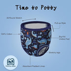 MooMoo Baby Absorbent Potty Training Pants 8 Packs Cotton Training Underwear for Boys 9T