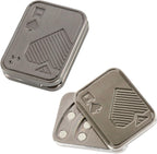 2 Pack Fidget Toys Adults Magnetic Fidget Slider Metal Fidget Toys Magnetic Fidget Slider Toys EDC Fidget Toys for Adults Anxiety Stress Relief Office Desk Toys(Metal Poker K+A)