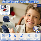 Upgraded Fast Push Game Popping Fidget Toys for Kids, Funny Toys with LED Screen for Kids 3-12, Birthday Gifts for Girls and Boys Bubble Stress,Handheld Puzzle Game Sensory Toys (Astronaut)