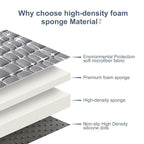 Baby Play Mat - 6ft X 4ft,Premium Thicker Foam One-Piece Crawling Mat, Machine Washable, Extra Large Anti-Slip Activity Playmat for Babies, Toddlers & Infants