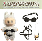 Doll Clothes for Labubu Clothes/for Labubu Outfits,Clothes for Lububu Doll,for Lububu Clothing,for LABUBU Accessories,Boys and Girls Stylish Adorable Labubu Bikini Set - 2Pack