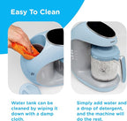 EVLA'S Baby Food Maker, Steamer, Blender, Baby Food Processor for Healthy Homemade Baby Food in Minutes, Touch Screen with 6 Reusable Food Pouches, Baby Registry Essential, Blue