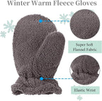 Zsedrut Baby Boys Winter Glove Warm Toddler Infant Girls Mittens Fleece Lined Gloves 1-7 Years
