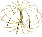 Digital Energy Kinetic Educational Spring Toy - Multi Sensory Interactive 3D Shaped Flow Ring ()