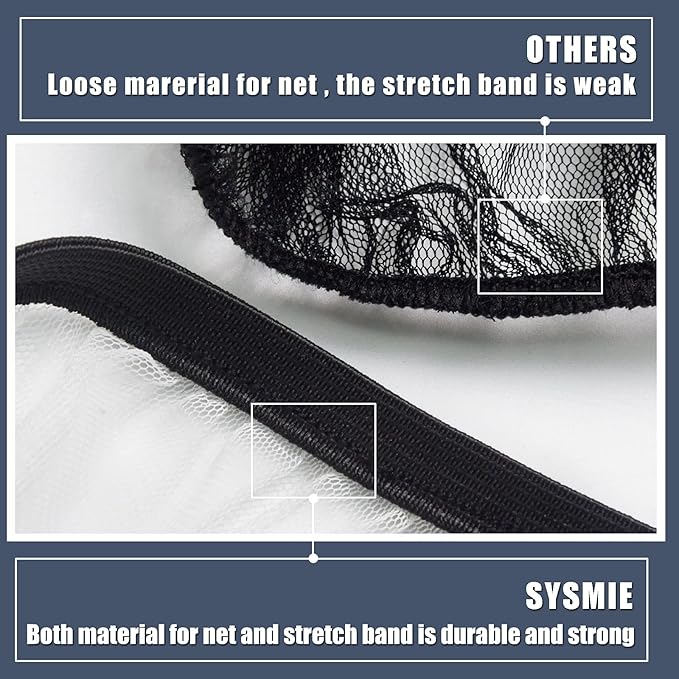 Baby Mosquito Net for Infant Car Seats,Infant Stroller and Bassinets, Carrier,Breathable with Elastic Netting for Easy Fitting, Portable Durable & Long Lasting Infant Insect Shield Netting (White)