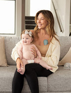 Momcozy Rolling Lactation Massager with Heat, 3-in-1 Real-Like Massage for Relieve Clogged Ducts, Breast Massager Warming for Breastfeeding, Improve Milk Flow, Blue-Green