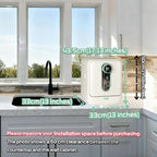 ICUIRE Baby Bottle Washer, Sterilizer & Dryer Pro, Newborn Essential for Parents One-Hand Operation, 4 Sterilize Modes for Baby Stuff, 3.2L Water Tank for Clean Bottles, Pump Part &Pacifiers, Baby Toy