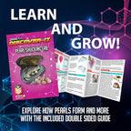 Discover-It Dissection Kit for Kids, Real Freshwater Pearl Science Lab Kit for Oysters, Science Toys for Kids Ages 5 and Above