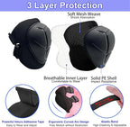 Kids Bike Helmet with DIY Stickers and Knee Pads Elbow Pads Wrist Guard Set for Ages 3-8-14 Toddler Boys Girls Helmet for Roller Skates Cycling Skateboarding Bicycle Scooter