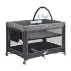 Pamo Babe Portable Playpen Foldable Playard Portable Crib for Baby and Toddlers
