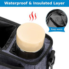 Accmor Universal Stroller Organizer with Insulated Cup Holder and Shoulder Strap, Stroller Bag Caddy Organizer Stroller Accessories for Uppababy, Baby Jogger, Nuna, Doona, Britax Strollers