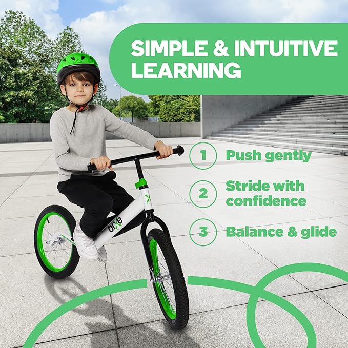Balance Bike: for Big Kids Aged 4, 5, 6, 7, 8 and 9 Years Old - No Pedal Sport Training Bicycle | 16inch Wheel