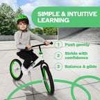 Balance Bike: for Big Kids Aged 4, 5, 6, 7, 8 and 9 Years Old - No Pedal Sport Training Bicycle | 16inch Wheel