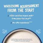 Earth's Best Organic Toddler Milk Powder for Toddlers 12 Months and Up, 21 Ounce Container