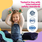 Stoie's Kids Musical Instruments Set for Toddler Ages 3-5 - Baby Wooden Percussion Musical Toys with Xylophone and Maracas, Drum, Triangle, Durable, Safe to Play, Clear Loud Sound