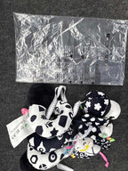 Spiral Car Seat Toys for Babies, 0-6 Months Stroller Pram Activity Hanging Toys High Contrast Black and White Sensory Toy, Newborn Soft Plush Travel Toy for Newborn Boys Girls Gift