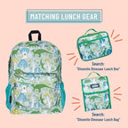 Wildkin 16-inch Kids Backpack – Durable, Padded & Spacious School Bag for Boys & Girls - Dinomite Dinosaurs