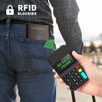 Polare Luxury RFID Blocking Leather Passport Holder Travel Wallet For Men and Women (Dark Brown Compass)