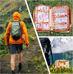 Portable First Aid Kit (151 Pcs) – Travel-Sized Emergency Care for Kids & Adults, Home, Car, Camping & Diaper Bag