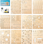 3D Wooden Puzzles for Adults, SkyCity Music Box Model Kit, 600+ Pcs Cityscape Design, Challenging Mechanical DIY Craft, STEM Toy and Unique Gift for All Occasions