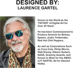 Shashibo Limited Edition Gartel Shape Shifting Box - Award-Winning, Patented Fidget Cube w/ 36 Rare Earth Magnets - Designed by Digital Art Pioneer Laurence Gartel (4 Pack)