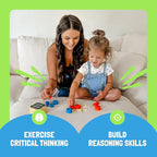 GiiKER Tic Tac Toe Bolt Game, Original 3-in-1 Handheld Puzzle Game, Portable Travel Games for Car Ride, Toys Gift Idea for Kids and Adults, Birthday Gifts for Boys Girls