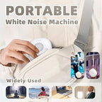 Portable White Noise Machine for Baby Adults, Rechargeable Brown/Pink Noise Sound Machine for Sleeping, 20 Soothing Sounds with Night Light for Travel, Nursery, Office Privacy & Noise Canceling