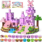 Magnetic Blocks, Magnetic Building Blocks 100pcs, STEM Sensory Toys with Princess Castle Build–Creative Magnet Tiles for Toddlers Ages 3+, Boys & Girls–Christmas Birthday Party Kids Gifts