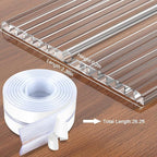 Baby Proofing 26.2ft Long (2.32" Wide),Clear Corner Protectors,Soft Edge Protectors Corner Guards Furniture Corner&Edge Safety Bumpers with Upgraded Strong Adhesive for Sharp Furniture & Table Edges