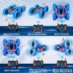 FREE TO FLY Remote Control Car Boys Toys: 360 Flip Rc Cars 2.4Ghz Double-Sided Rotating Stunt Car 6 7 8 9 10 11 12 Year Old Kids Girls Outdoor Indoor