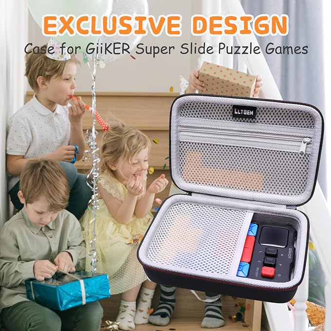LTGEM Case Compatible with GiiKER Super Slide Puzzle Games, Gray
