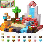 Magnetic Blocks, Magnetic Building Blocks, 3D Construction Build Toys, STEM Sensory Magnet Cubes (Multicolor-100PCS)