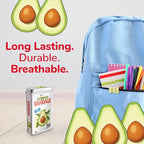 BioSwiss Bandages, Avocado Shaped Self Adhesive Bandage, Latex Free Sterile Wound Care, Fun First Aid Kit Supplies for Kids, 50 Count