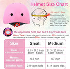 Kids Bike Helmet with DIY Stickers and Knee Pads Elbow Pads Wrist Guard Set for Ages 3-8-14 Toddler Boys Girls Helmet for Roller Skates Cycling Skateboarding Bicycle Scooter