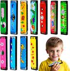UPINS Harmonica,16 Holes Cartoon Musical Instrument,Beginners Harmonica for Musical Party for Music Class(12 Styles)