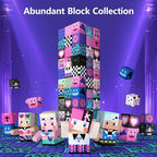 GobiDex 100PCS Magnetic Blocks for Girls, Build MagWonder with Magnet Building Toys Set, Princess Sensory Gift for Boys Girls Birthday (1 inch)