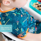 Bumkins Bibs - Toddler Bibs, Waterproof, Large for 1-3 Years, Short Sleeve