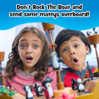 Don’t Rock the Boat Board Game - Kids Games, Family Games for Kids and Adults, Board Games for Family Night, Multi-Player Board Games, Builds Hand & Eye Coordination, Balancing Toy, Ages 5+