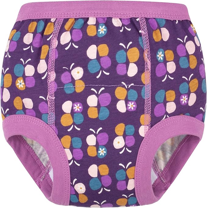 BIG ELEPHANT 10-Packs Training Underwear Absorbent Toddler Potty Trained Pants for Boys and Girls, 12 Months - 9 Years