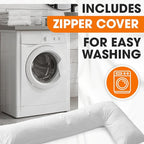 Cheer Collection L Shaped Pillow - Pregnancy Body Pillow - Maternity Pillow for Pregnant Women - Snuggle Pillow for Adults - Body Pillow for Side Sleeper - J Pillow Full Body Support for Side Sleeping