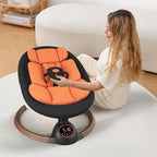 Baby Swings for Infants, Electric Baby Swing with Bluetooth and Preset Melodies, Portable Infant Swing for Indoor & Outdoor Use, 5 Speeds