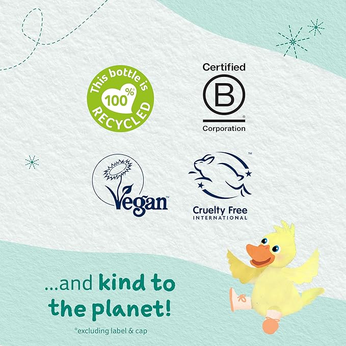 Childs Farm, OatDerma Baby Wash, Fragrance-Free, Gently Cleanses and Soothes, Suitable for Newborns with Dry, Eczema-prone, Sensitive Skin, 8.4 Fl Oz