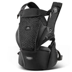 SUNVENO Baby Carrier for Newborn to Toddler – CPC-Certified Breathable Mesh Hip Seat Carrier, Supports 7-45 lbs for Front & Back Carry with Adjustable Waistband, All-Season, Black