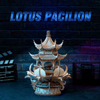 3D Puzzles for Adults, Wooden 3D Puzzle Model Lotus Pavilion Music Box Toys Building Kits, DIY Wood Crafts Cool Toy Hobbies for Men Women, Creative Assembly Gifts