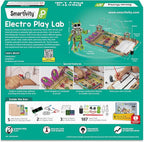 Smartivity Electro Play Lab for Kids Ages 8-14 I Electricity Kit with 9 Circuits Experiements & DIY Robot - Light & Sound Effects | STEM Science Project Kit | Birthday Gift for Boys & Girls
