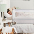 Regalo Swing Down 54-Inch Extra Long Bed Rail Guard, with Reinforced Anchor Safety System