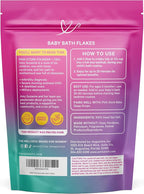 Pink Stork Baby Bath Flakes – Pure Magnesium Chloride Bath Soak for Infants + Toddlers – Fragrance-Free, Non-GMO, No Melatonin – Supports Bedtime Routine, Skin Comfort + Wellness – 16 oz